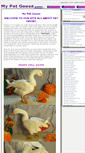 Mobile Screenshot of mypetgoose.com